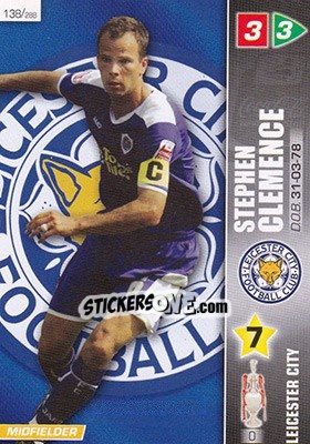 Sticker Stephen Clemence - Coca-Cola Championship 2007-2008 n. 138 - Panini