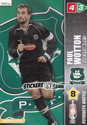 Cromo Paul Wotton - Coca-Cola Championship 2007-2008 - Panini