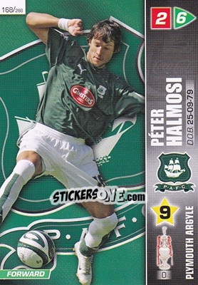 Sticker Peter Halmosi - Coca-Cola Championship 2007-2008 - Panini