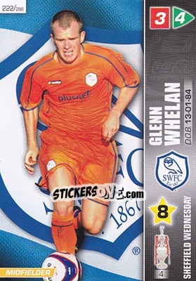 Sticker Glenn Whelan - Coca-Cola Championship 2007-2008 - Panini