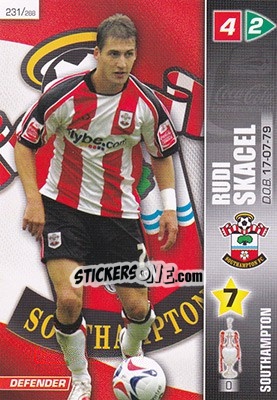 Sticker Rudi Skacel - Coca-Cola Championship 2007-2008 n. 231 - Panini
