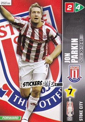 Sticker Jon Parkin - Coca-Cola Championship 2007-2008 n. 252 - Panini