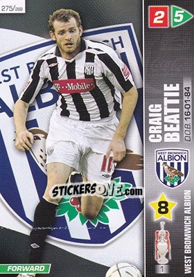 Figurina Craig Beattie - Coca-Cola Championship 2007-2008 - Panini