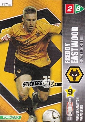 Sticker Freddy Eastwood - Coca-Cola Championship 2007-2008 n. 287 - Panini
