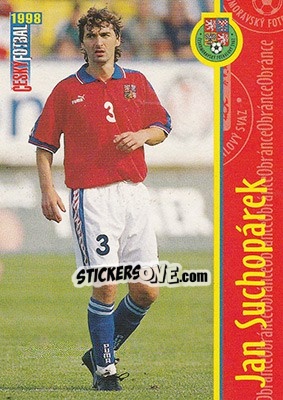 Sticker Suchoparek - Ceský Fotbal 1998 - Panini