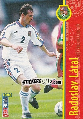 Sticker Latal - Ceský Fotbal 1998 - Panini
