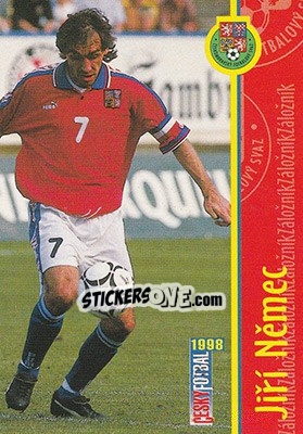 Sticker Nemec - Ceský Fotbal 1998 n. 8 - Panini