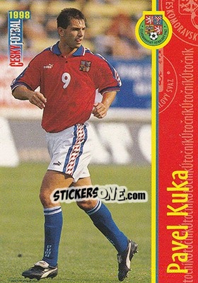 Sticker Kuka - Ceský Fotbal 1998 n. 10 - Panini