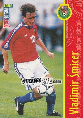 Figurina Smicer - Ceský Fotbal 1998 - Panini