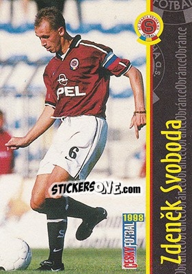 Sticker Svoboda - Ceský Fotbal 1998 - Panini
