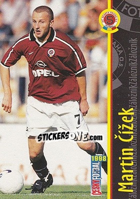 Figurina Cizek - Ceský Fotbal 1998 - Panini