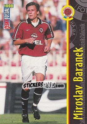 Sticker Baranek - Ceský Fotbal 1998 - Panini