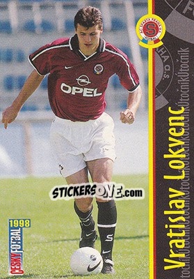 Sticker Lokvenc - Ceský Fotbal 1998 - Panini