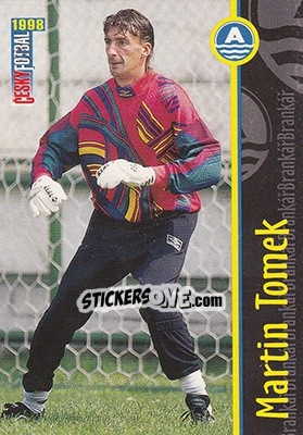 Sticker Tomek - Ceský Fotbal 1998 - Panini