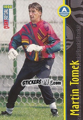 Sticker Tomek - Ceský Fotbal 1998 n. 19 - Panini