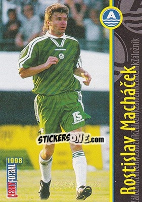 Sticker Machacek - Ceský Fotbal 1998 n. 21 - Panini