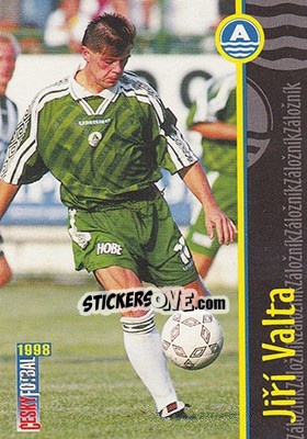 Sticker Valta - Ceský Fotbal 1998 - Panini