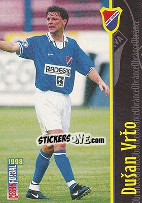 Sticker Vrto - Ceský Fotbal 1998 - Panini