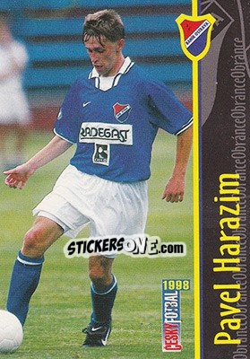 Sticker Harazim - Ceský Fotbal 1998 - Panini