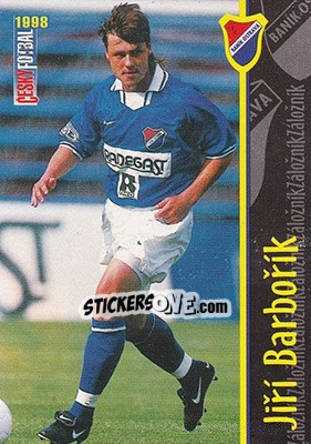Figurina Barborik - Ceský Fotbal 1998 - Panini