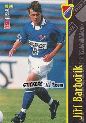 Sticker Barborik - Ceský Fotbal 1998 n. 26 - Panini