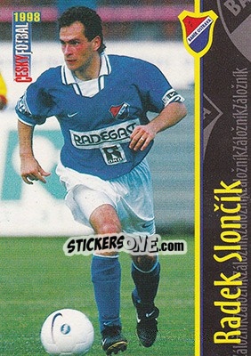 Sticker Sloncik - Ceský Fotbal 1998 - Panini