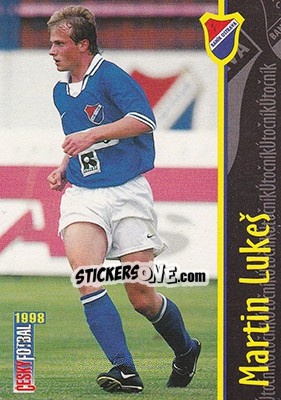 Sticker Lukes - Ceský Fotbal 1998 - Panini