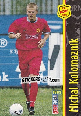 Sticker Kolomaznik - Ceský Fotbal 1998 - Panini