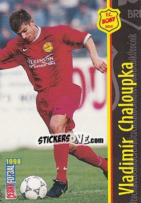 Cromo Chaloupka - Ceský Fotbal 1998 - Panini