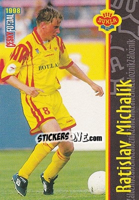 Sticker Michalik - Ceský Fotbal 1998 - Panini