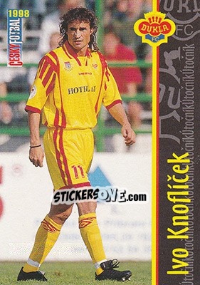 Figurina Knoflicek - Ceský Fotbal 1998 - Panini