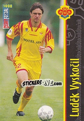 Sticker Vyskocil - Ceský Fotbal 1998 - Panini