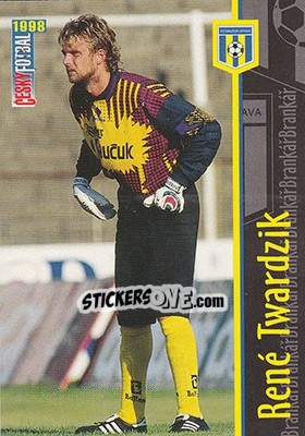 Sticker Twardzik - Ceský Fotbal 1998 - Panini