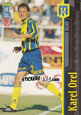 Cromo Orel - Ceský Fotbal 1998 - Panini