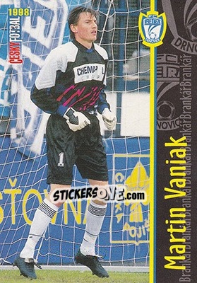 Cromo Vaniak - Ceský Fotbal 1998 - Panini