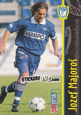 Sticker Majoros - Ceský Fotbal 1998 n. 50 - Panini