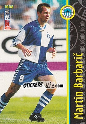 Sticker Barbaric - Ceský Fotbal 1998 n. 55 - Panini