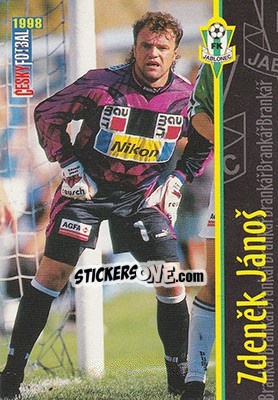 Sticker Janos - Ceský Fotbal 1998 - Panini
