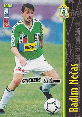 Sticker Necas - Ceský Fotbal 1998 - Panini