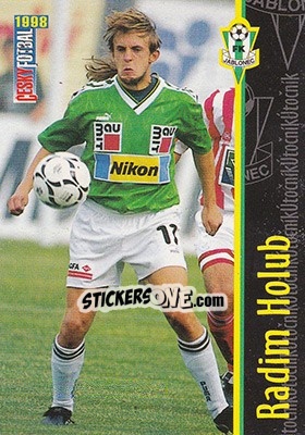 Sticker Holub - Ceský Fotbal 1998 - Panini
