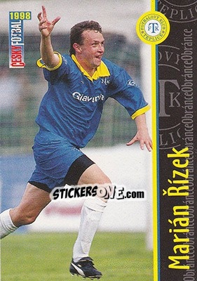 Sticker Rizek - Ceský Fotbal 1998 - Panini