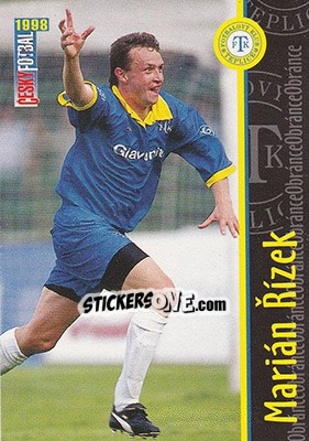 Sticker Rizek - Ceský Fotbal 1998 n. 67 - Panini
