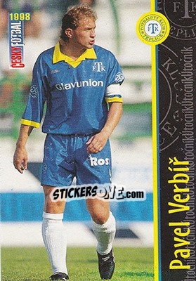 Sticker Verbir - Ceský Fotbal 1998 n. 70 - Panini