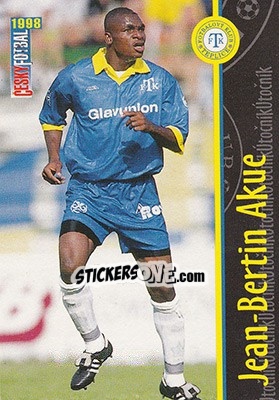 Sticker Akue - Ceský Fotbal 1998 - Panini