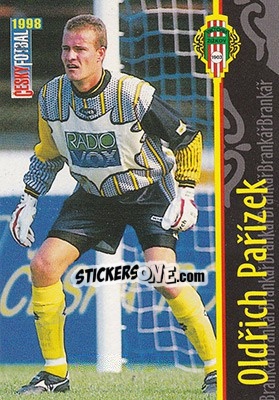 Sticker Parizek - Ceský Fotbal 1998 - Panini