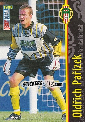 Sticker Parizek - Ceský Fotbal 1998 n. 72 - Panini