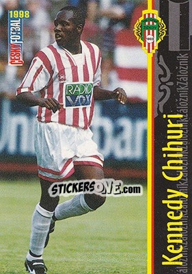 Sticker Chihuri - Ceský Fotbal 1998 n. 75 - Panini