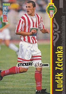 Sticker Zelenka - Ceský Fotbal 1998 - Panini