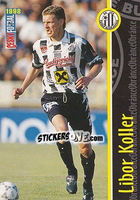 Sticker Koller - Ceský Fotbal 1998 - Panini