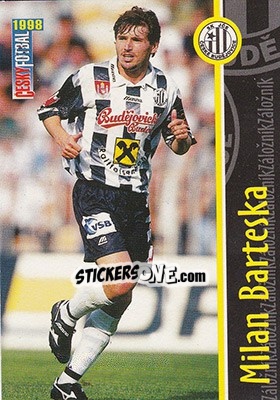 Sticker Barteska - Ceský Fotbal 1998 - Panini